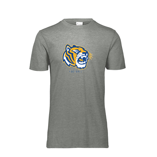 [FTSCUBGY-YS-LOGO2] Decker Youth Tri-Blend T-Shirt - Short Sleeve (Youth S, Gray, Logo 2)