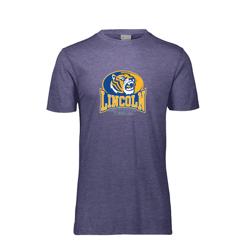 [FTSCUBRY-AS-LOGO3] Decker Men's Tri-Blend T-Shirt - Short Sleeve (Adult S, Royal, Logo 3)