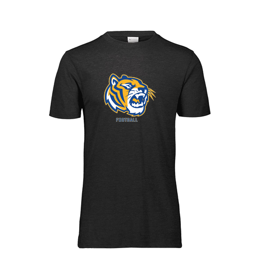 [FTSCUBBK-YS-LOGO2] Decker Youth Tri-Blend T-Shirt - Short Sleeve (Youth S, Black, Logo 2)