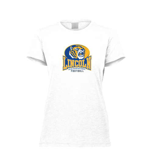 [FTSCUBWH-FAXS-LOGO3] Decker Women's Tri-Blend T-Shirt - Short Sleeve (Female Adult XS, White, Logo 3)