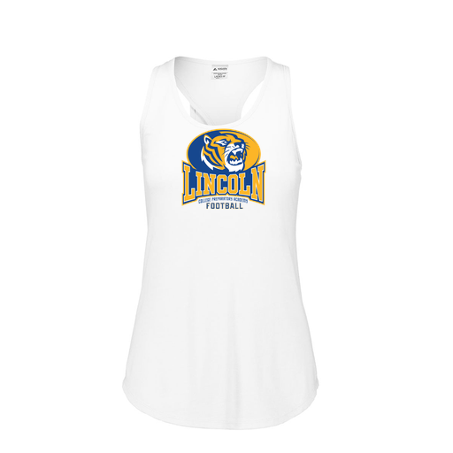 [3078.005.S-LOGO3] Ladies Tri Blend Tank Top (Female Adult S, White, Logo 3)