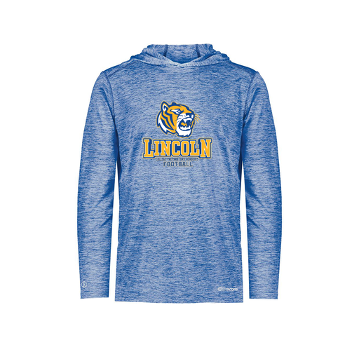 [FOLHCGRY-YS-LOGO1] Decker Youth Charge Hoodie (Youth S, Royal, Logo 1)