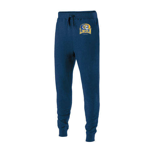 [229548.065.XS-LOGO3] Men's 60/40 Fleece Jogger (Adult XS, Navy, Logo 3)