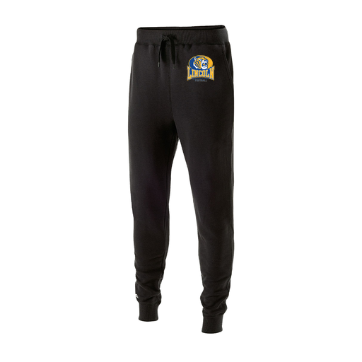 [229648.080.S-LOGO3] Youth 60/40 Fleece Jogger (Youth S, Black, Logo 3)